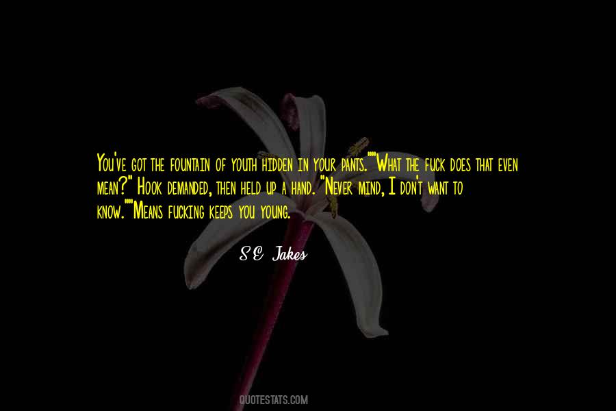 S.E. Jakes Quotes #1786801
