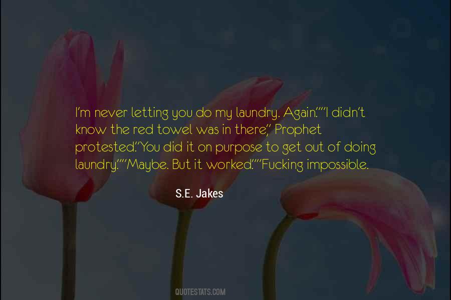 S.E. Jakes Quotes #186619