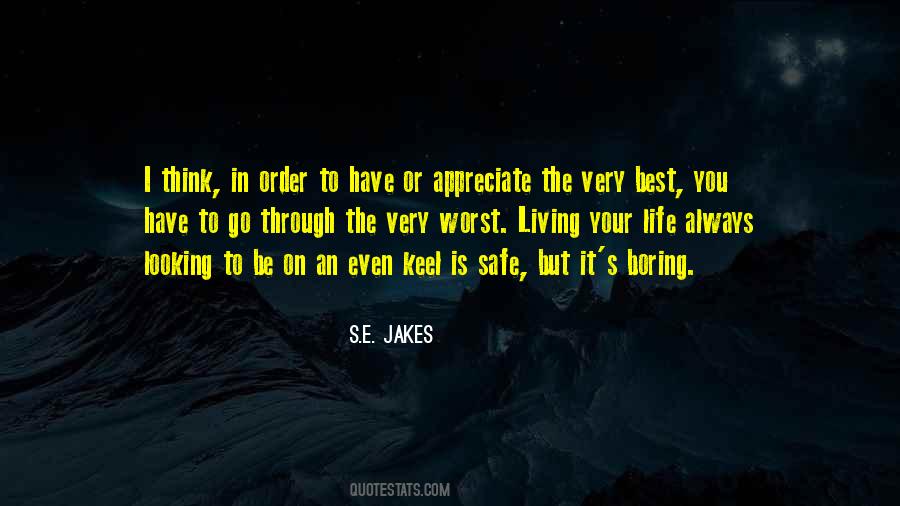 S.E. Jakes Quotes #244211