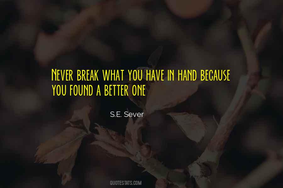 S.E. Sever Quotes #705320