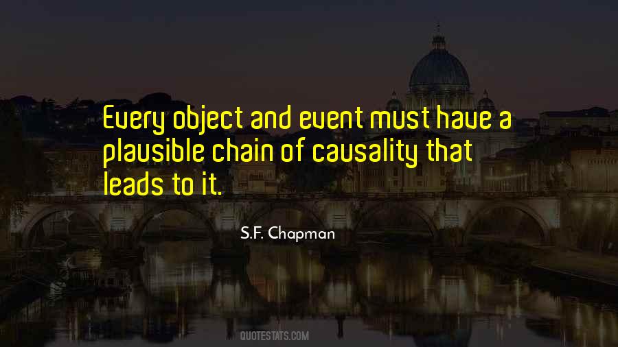 S.F. Chapman Quotes #1503478