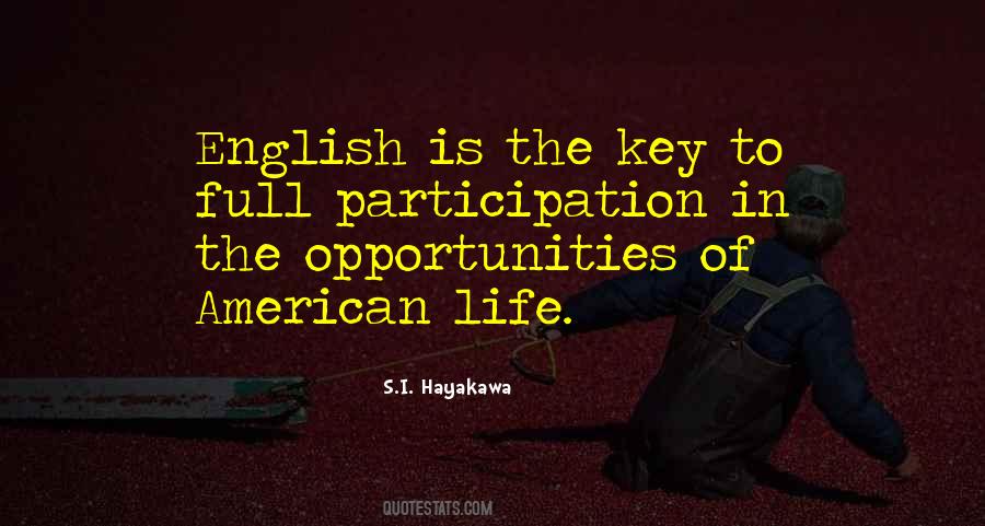S.I. Hayakawa Quotes #484665