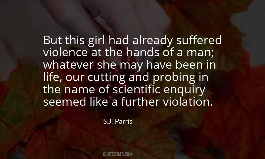 S.J. Parris Quotes #455582