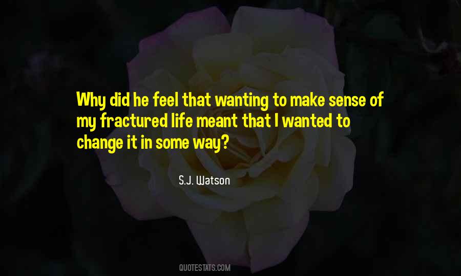 S.J. Watson Quotes #1063267