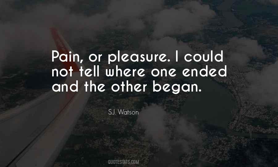 S.J. Watson Quotes #1123580