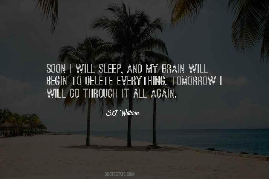 S.J. Watson Quotes #194614 S.J. Watson Quotes #194614