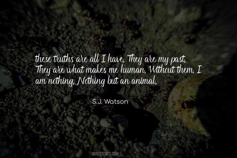 S.J. Watson Quotes #245864 S.J. Watson Quotes #245864