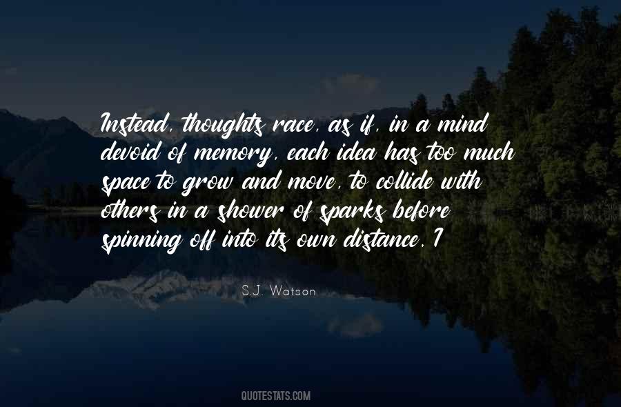 S.J. Watson Quotes #293296 S.J. Watson Quotes #293296