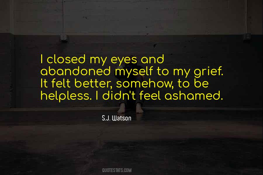 S.J. Watson Quotes #318453