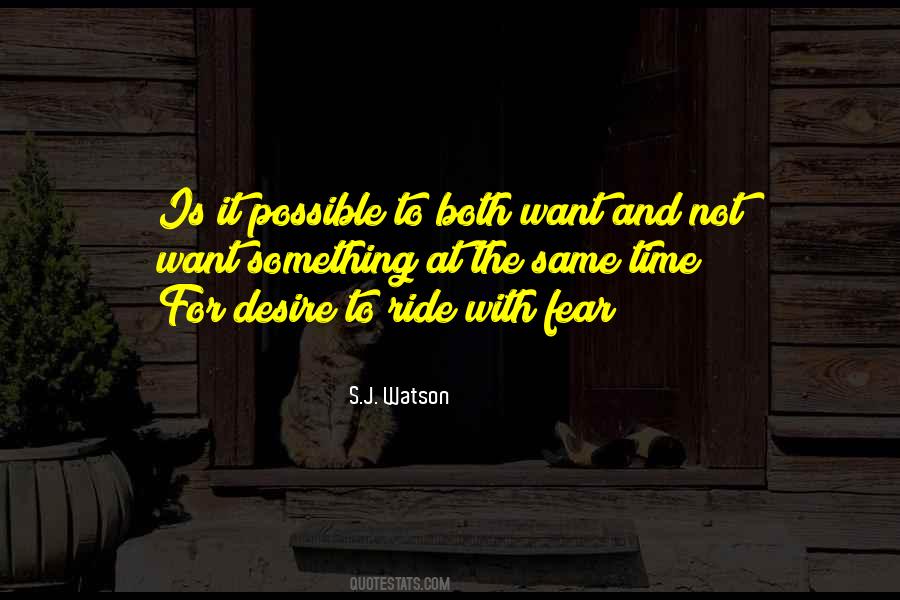 S.J. Watson Quotes #417341