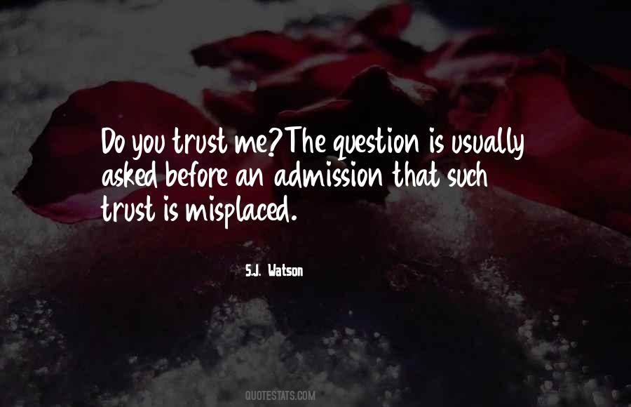 S.J. Watson Quotes #920680