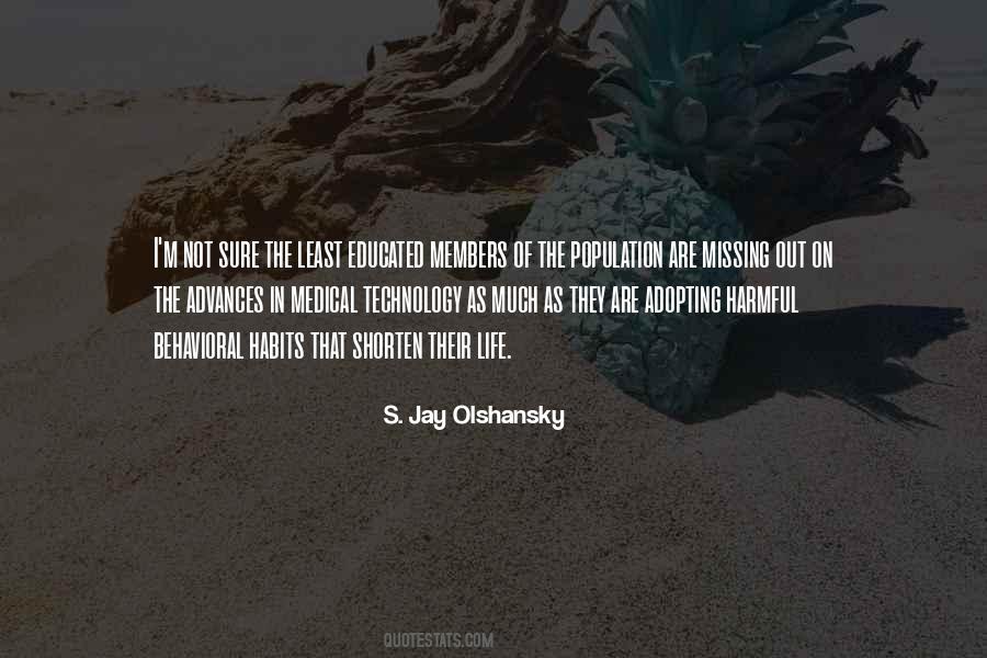 S. Jay Olshansky Quotes #1422917