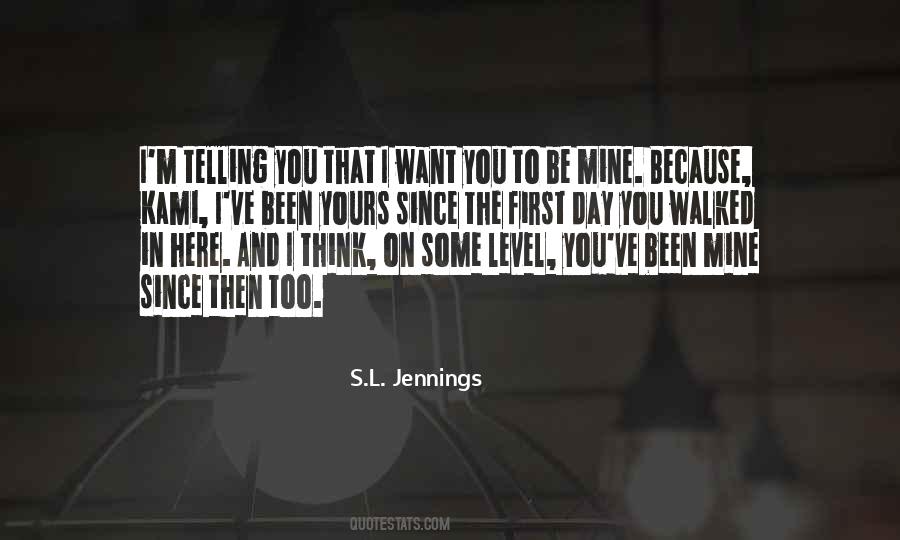 S.L. Jennings Quotes #1226821