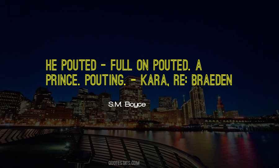 S.M. Boyce Quotes #780352