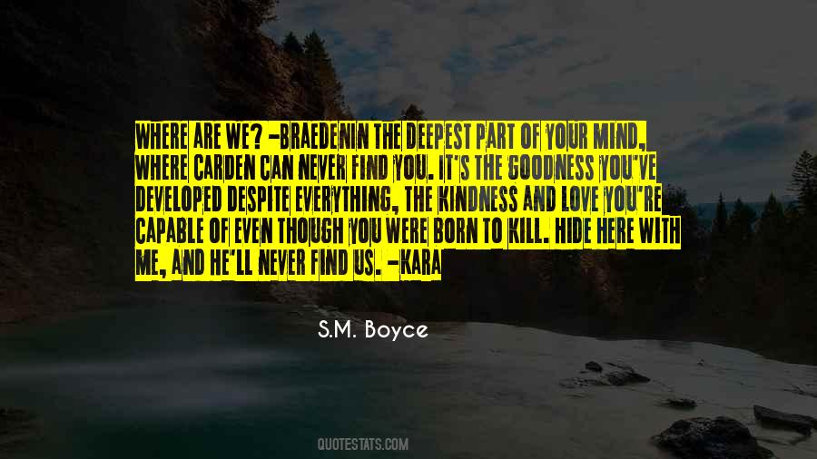 S.M. Boyce Quotes #808454