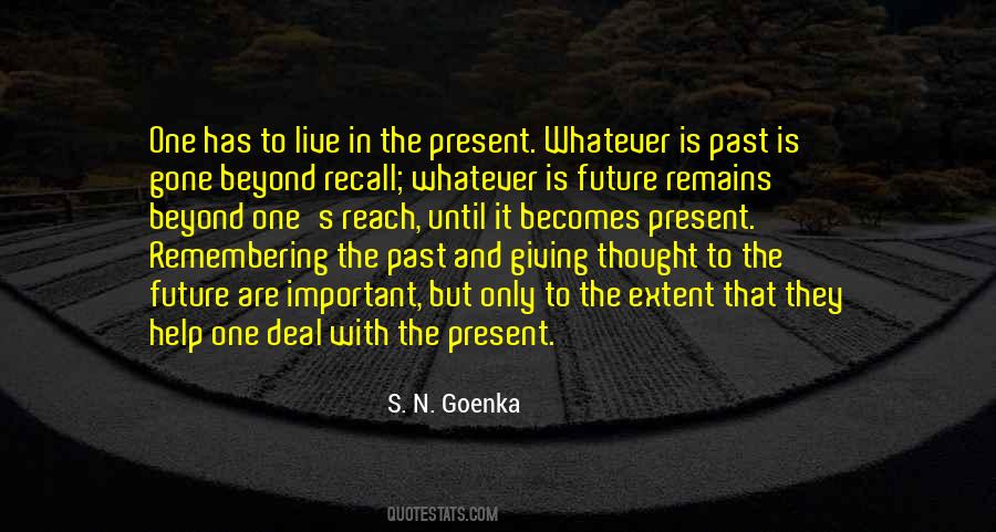 S. N. Goenka Quotes #912669