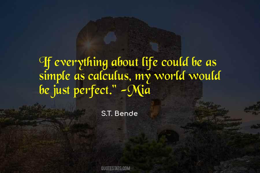 S.T. Bende Quotes #327877