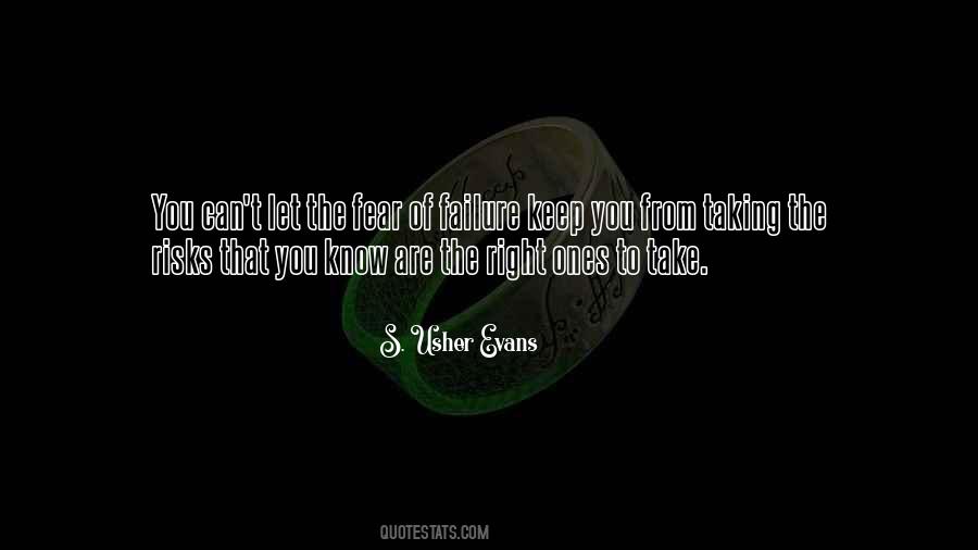 S. Usher Evans Quotes #270897