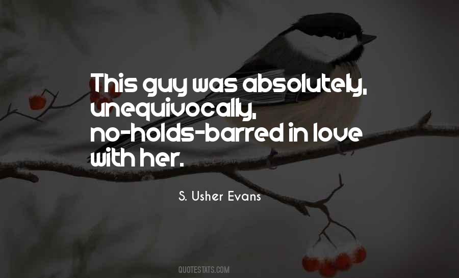 S. Usher Evans Quotes #511771