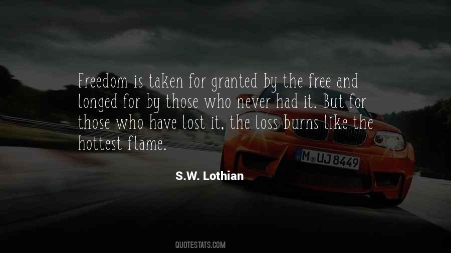 S.W. Lothian Quotes #1247966