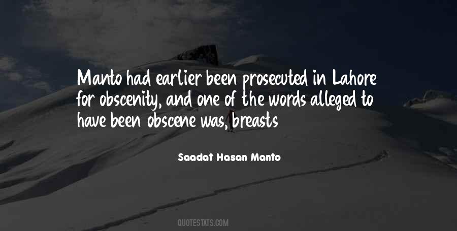 Saadat Hasan Manto Quotes #354694