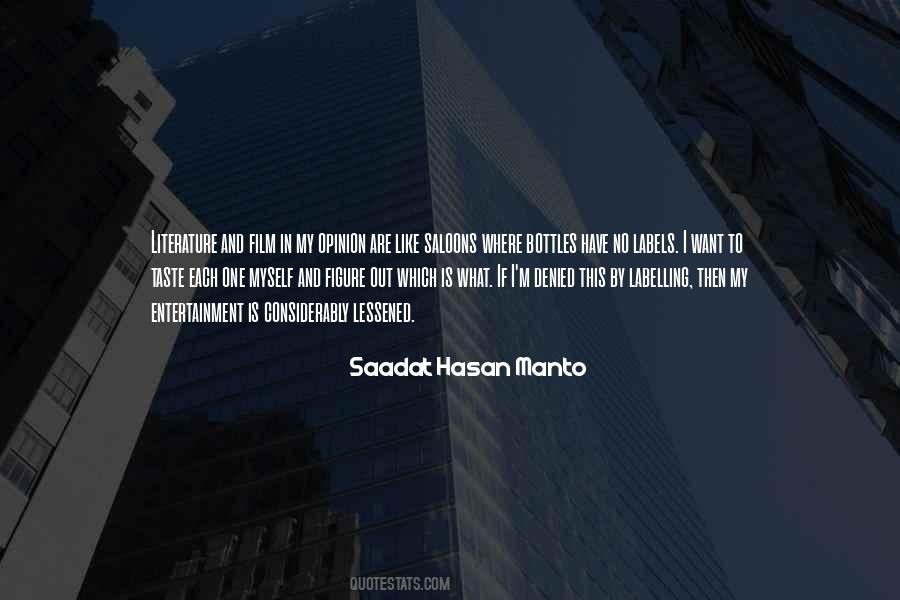 Saadat Hasan Manto Quotes #997698