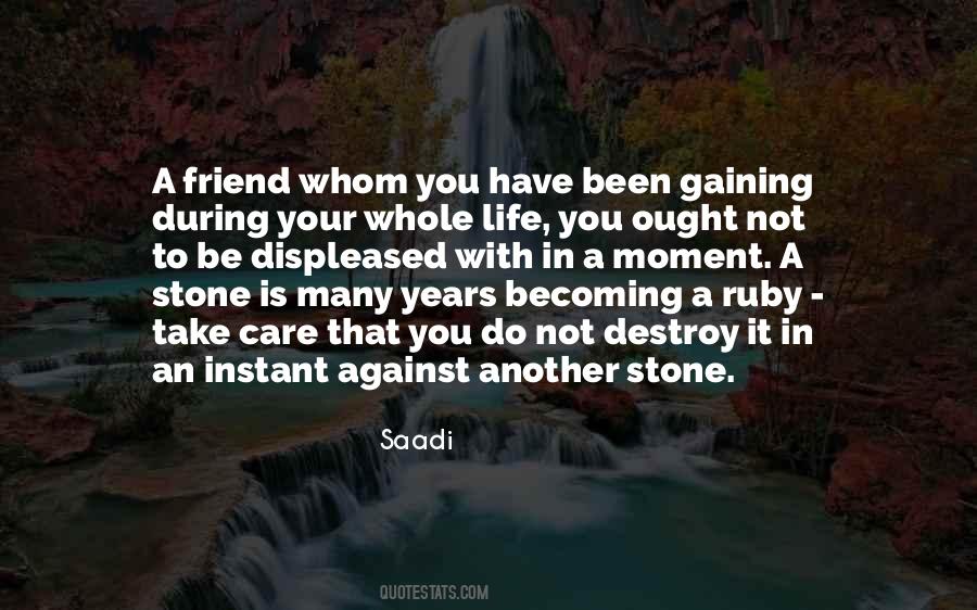 Saadi Quotes #1687367