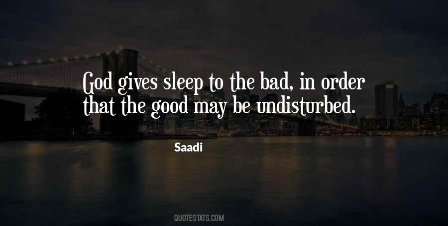 Saadi Quotes #960929