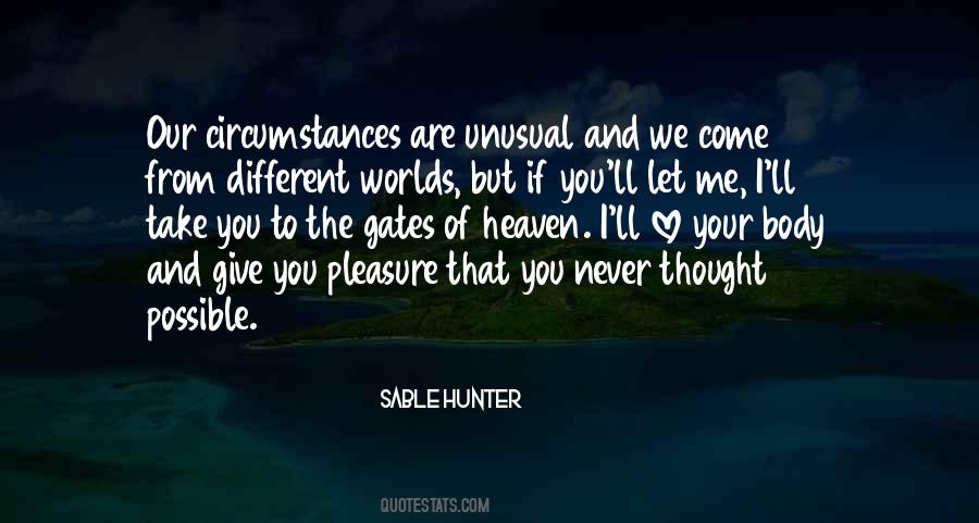 Sable Hunter Quotes #518674 Sable Hunter Quotes #518674