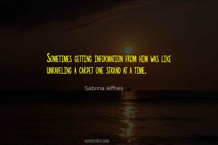 Sabrina Jeffries Quotes #1217261