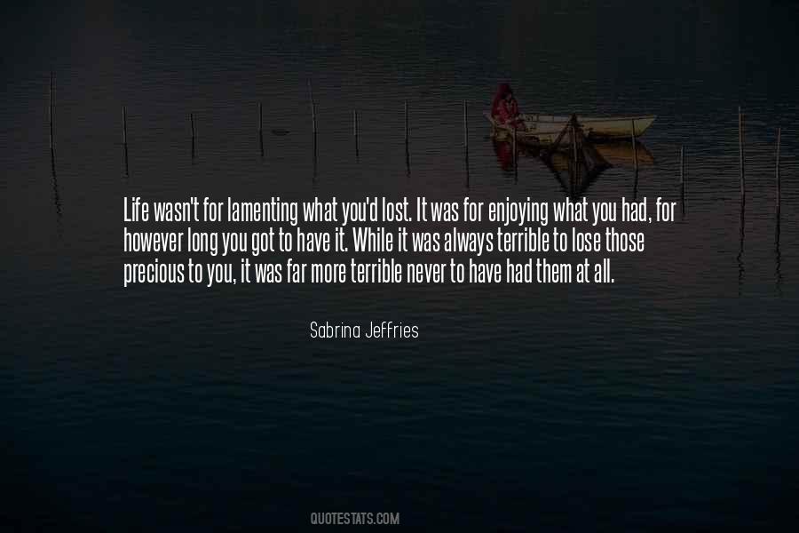 Sabrina Jeffries Quotes #961662