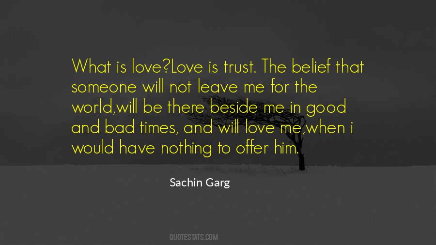Sachin Garg Quotes #434221