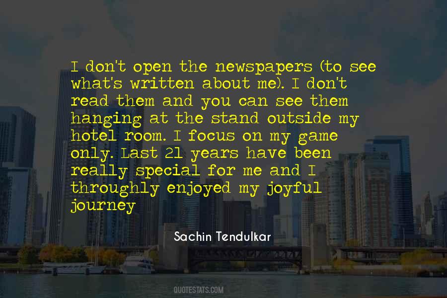 Sachin Tendulkar Quotes #1522129