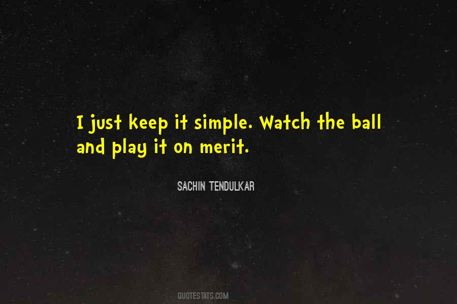 Sachin Tendulkar Quotes #293705