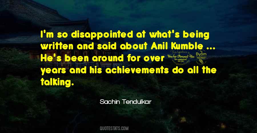 Sachin Tendulkar Quotes #743519