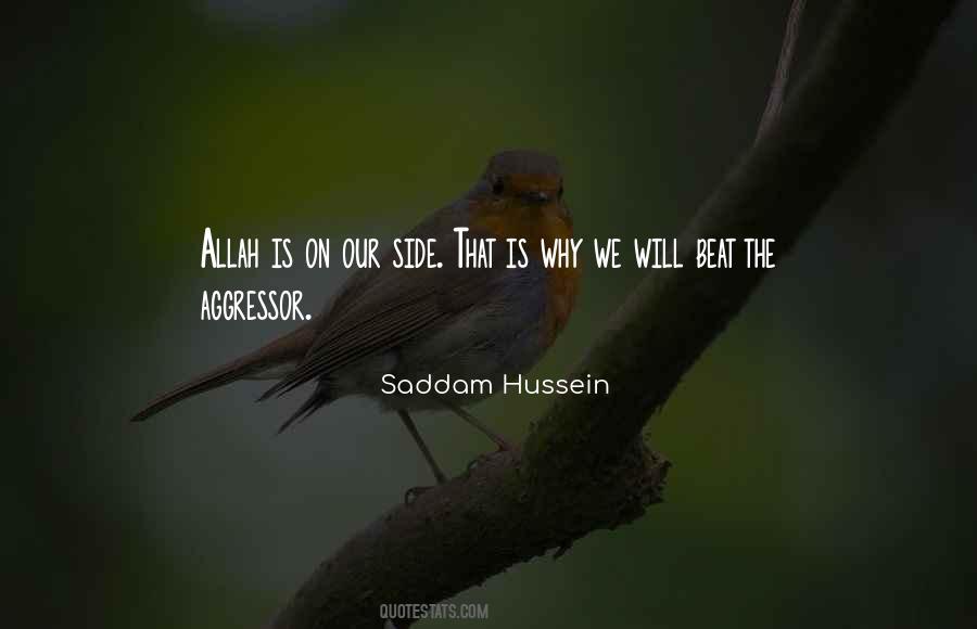 Saddam Hussein Quotes #1358314