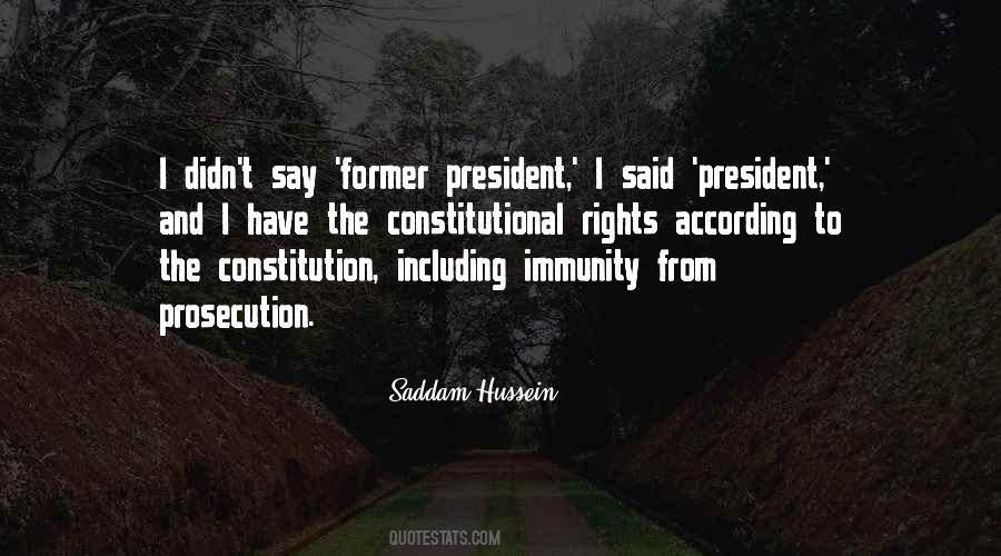Saddam Hussein Quotes #423778