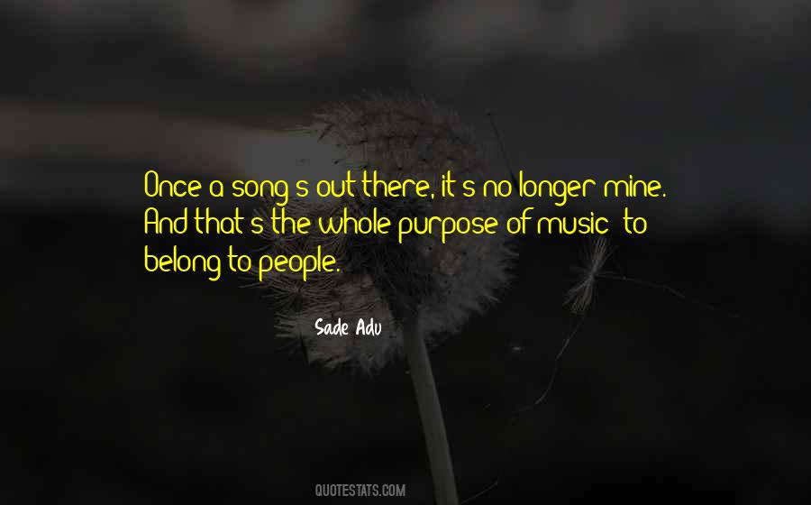 Sade Adu Quotes #1034396