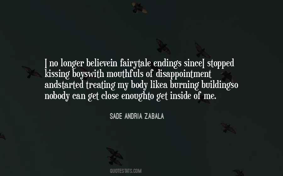 Sade Andria Zabala Quotes #60148