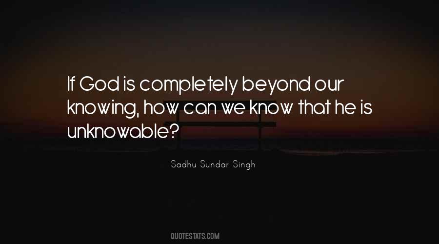 Sadhu Sundar Singh Quotes #1272204