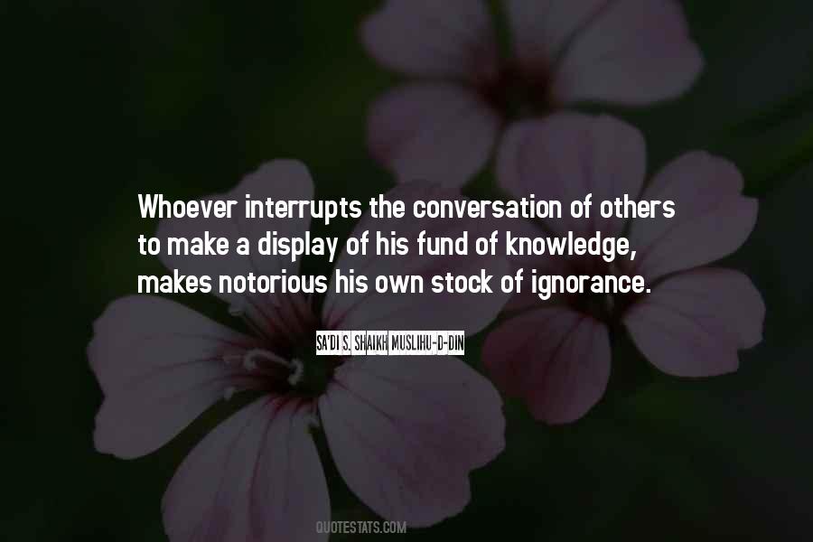 Sa'di S. Shaikh Muslihu-D-Din Quotes #375351