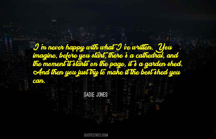 Sadie Jones Quotes #1154388