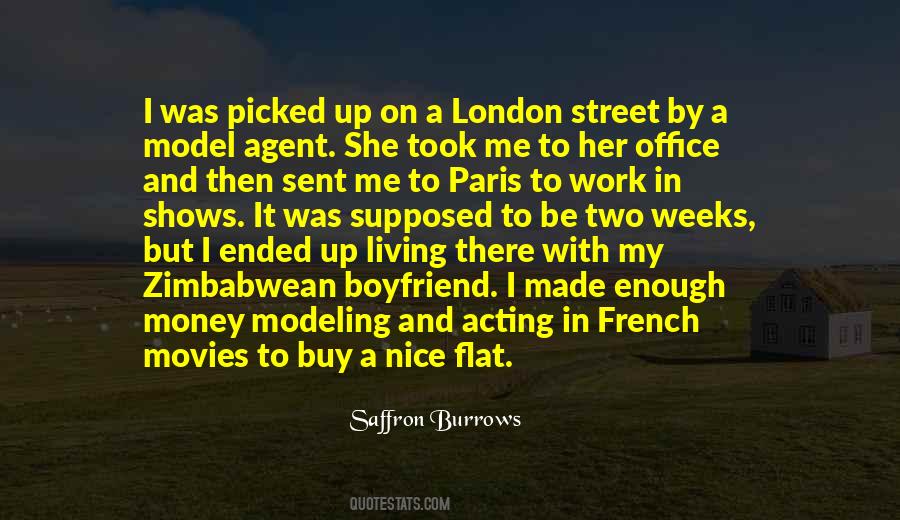 Saffron Burrows Quotes #1662002