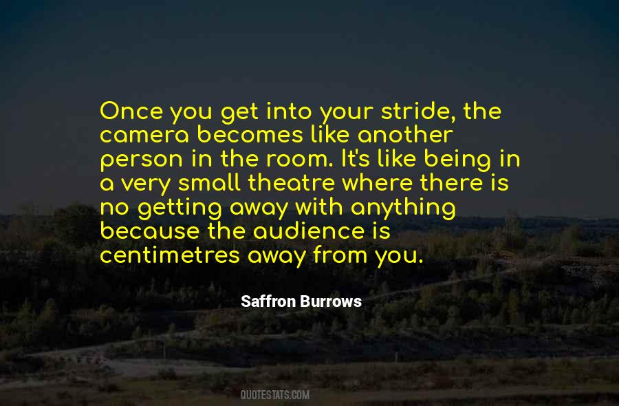 Saffron Burrows Quotes #509902