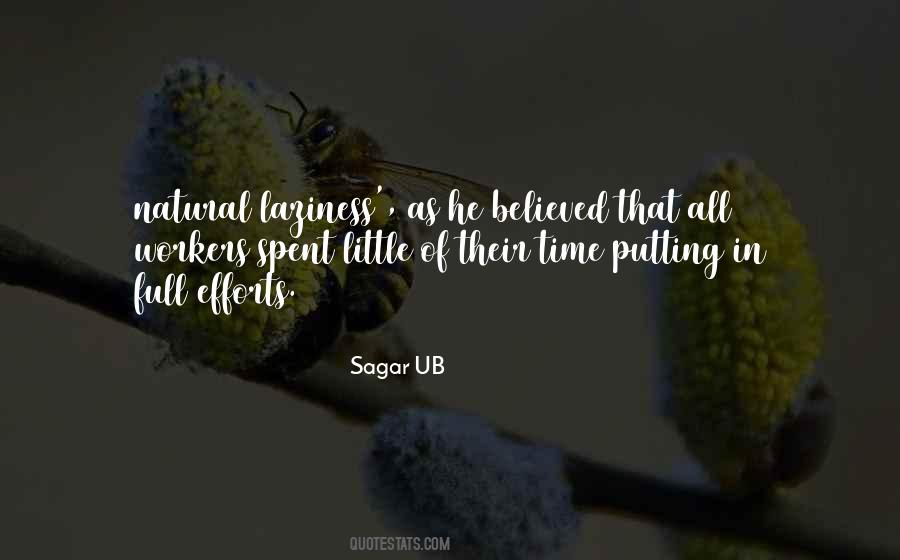 Sagar UB Quotes #1751257