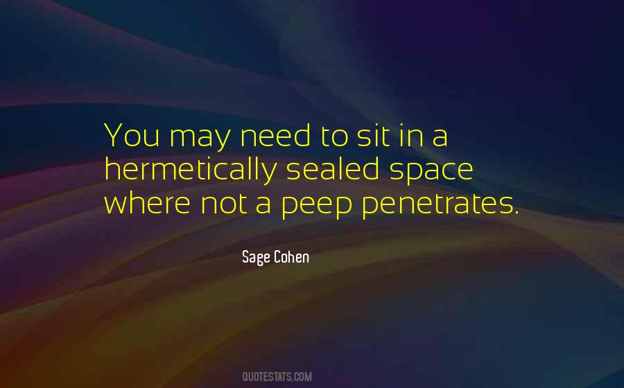 Sage Cohen Quotes #1129640