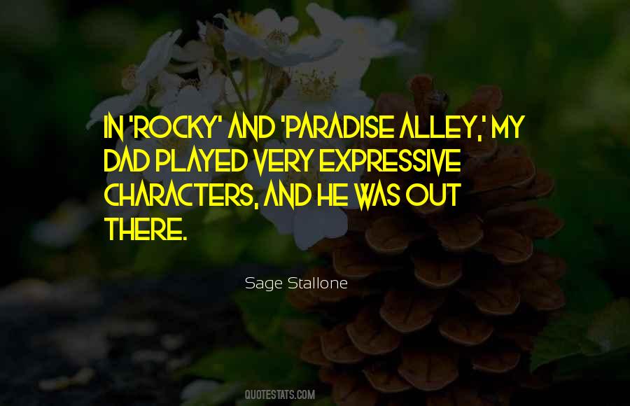Sage Stallone Quotes #279125