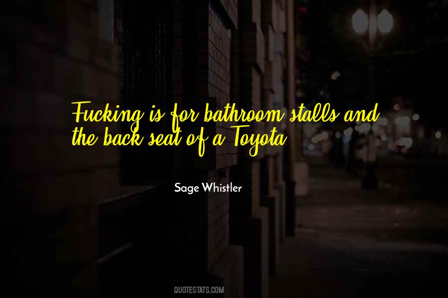 Sage Whistler Quotes #1492329