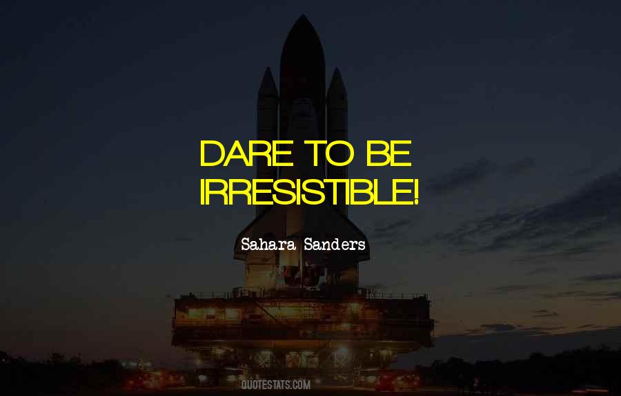 Sahara Sanders Quotes #1393950