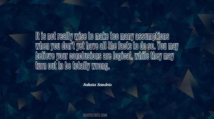 Sahara Sanders Quotes #1455345
